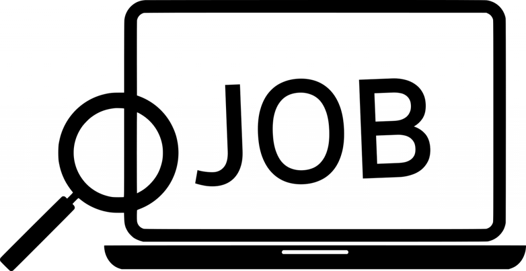 Logo recherche d'un job - recrutements.